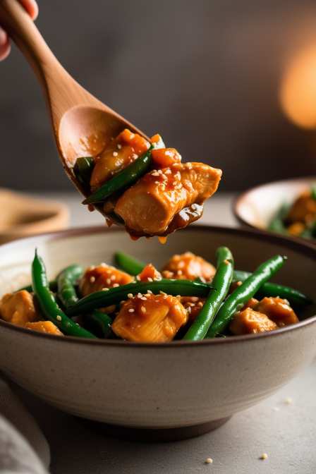 Sweet Chili Chicken and Green Bean Stir Fry: A Bold, Balanced Classic That’s Anything But Ordinary