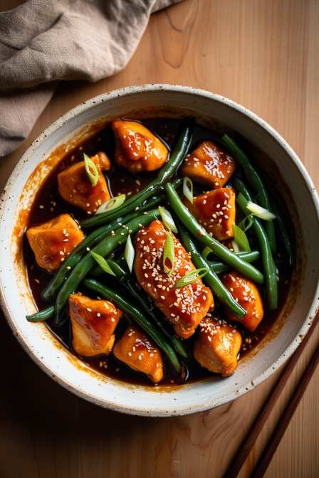 Sweet Chili Chicken and Green Bean Stir Fry: A Bold, Balanced Classic That’s Anything But Ordinary