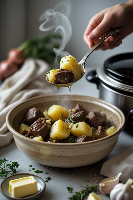 Slow Cooker Garlic Butter Beef Bites & Potatoes: A Deep Dive Into Flavor