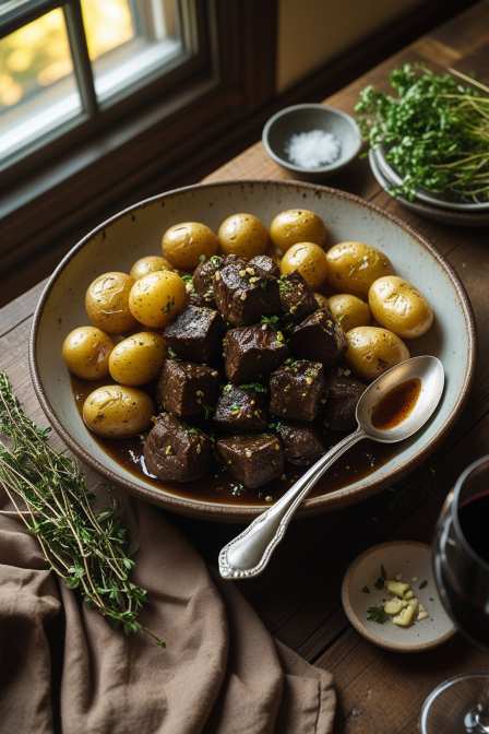 Slow Cooker Garlic Butter Beef Bites & Potatoes: A Deep Dive Into Flavor