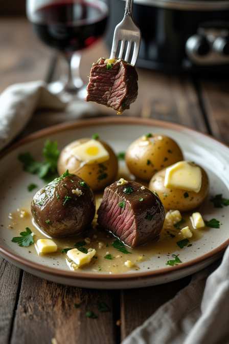 Slow Cooker Garlic Butter Beef Bites & Potatoes: A Deep Dive Into Flavor
