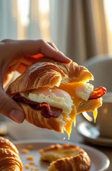 Croissant Breakfast Sandwiches