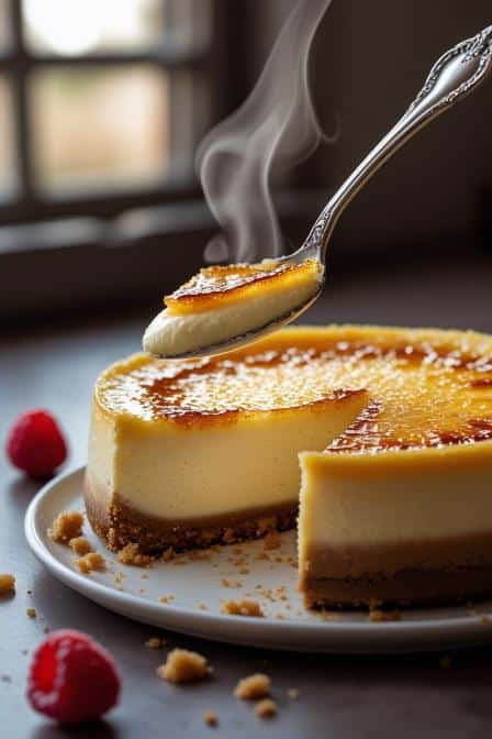 Crème Brûlée Cheesecake