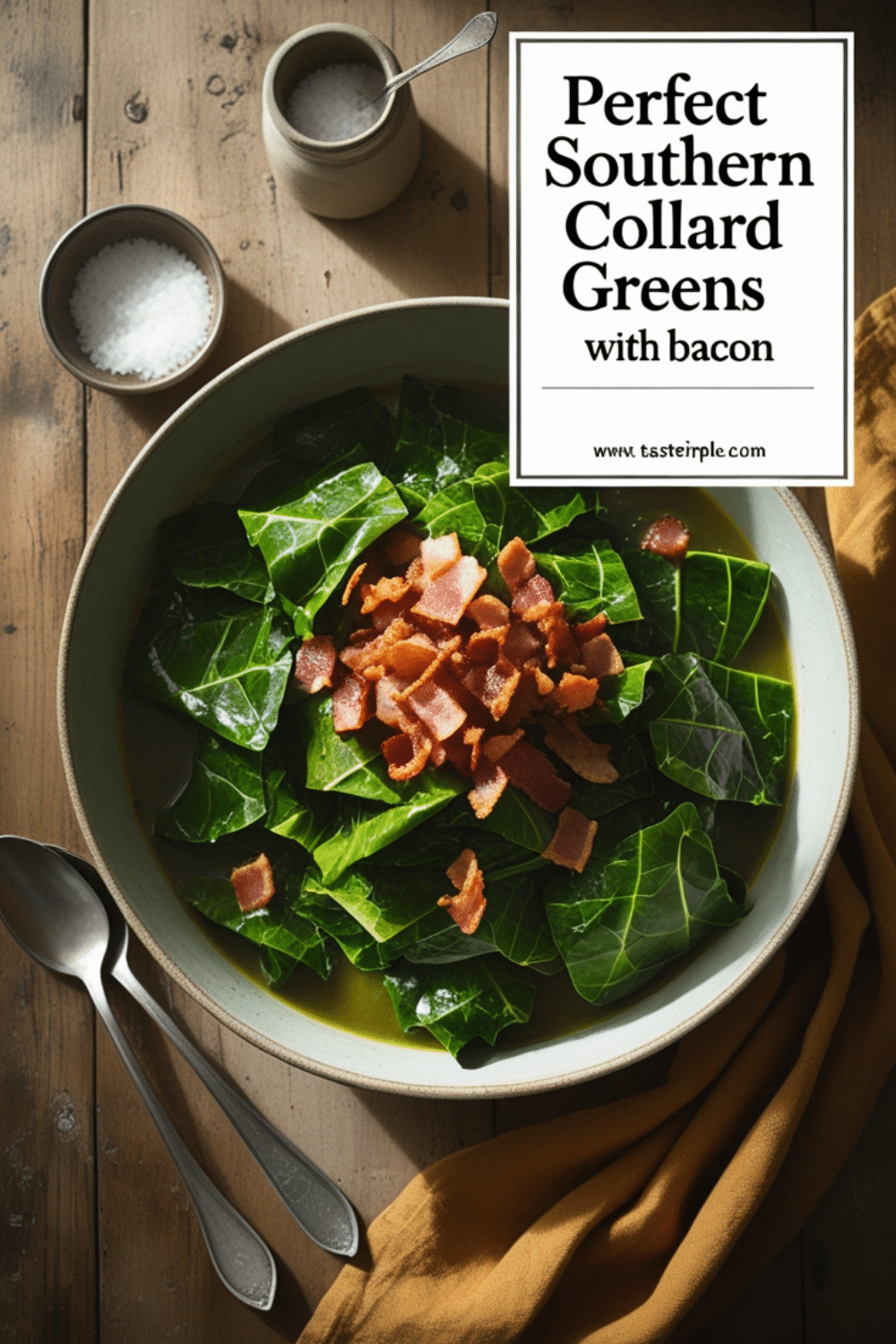 Perfect Southern Collard Greens with Bacon