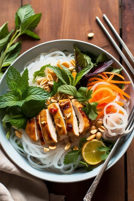 Vietnamese Vermicelli Noodle Salad