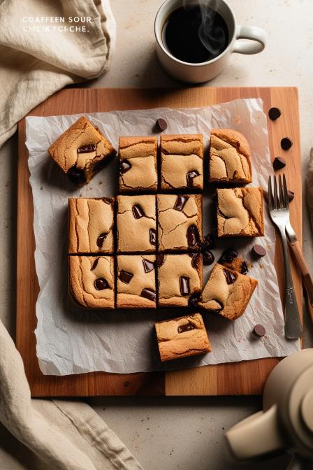 Sourdough Chocolate Chip Blondies