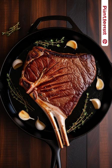 Ultimate Tomahawk Steak in Oven