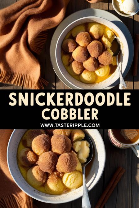 Snickerdoodle Cobbler