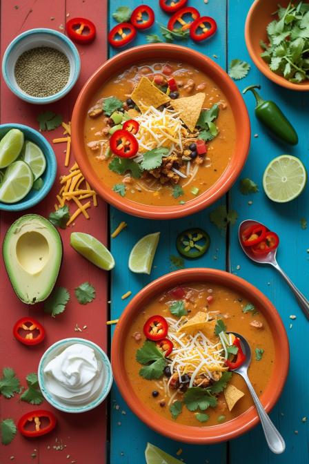 Easy Creamy Taco Soup