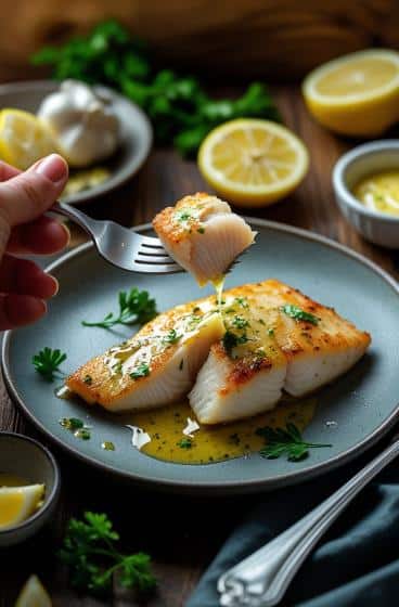 garlic butter tilapia recipe