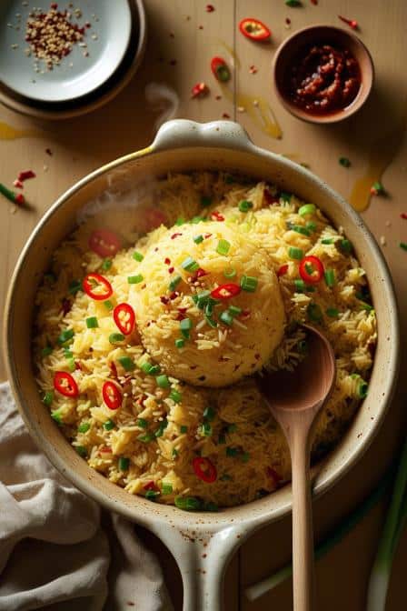 Spicy Egg Fried Rice