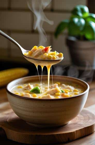 Easy White Chicken Chili Corn Chowder