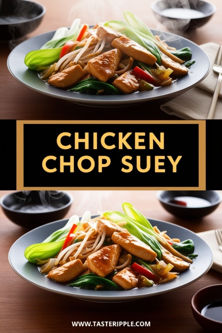 Chicken Chop Suey: A Symphony of Crunch, Flavor, and Nostalgia