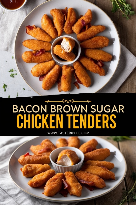 Bacon Brown Sugar Chicken Tenders