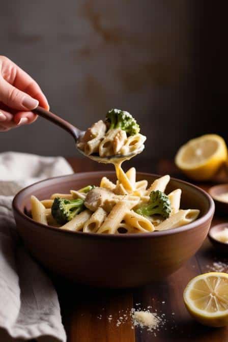 Creamy Chicken Broccoli Pasta