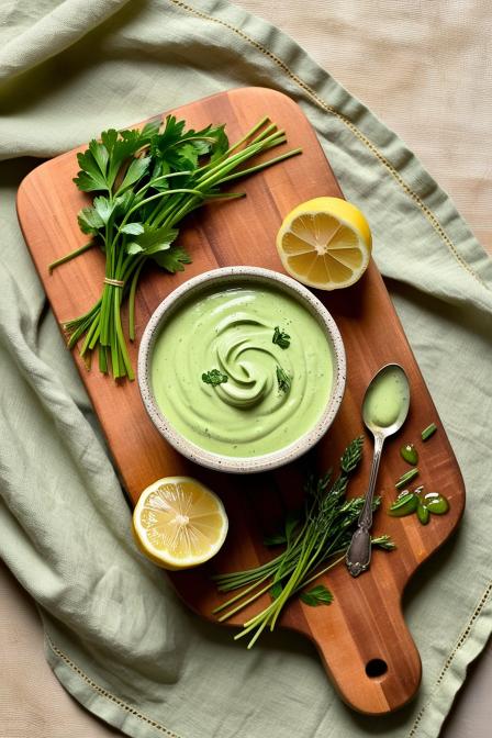 Homemade Green Goddess Dressing