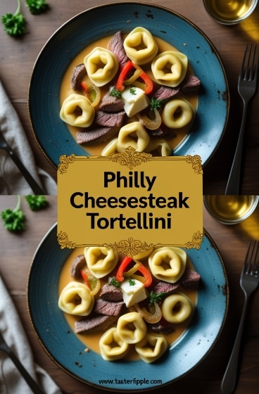 Philly Cheesesteak Tortellini