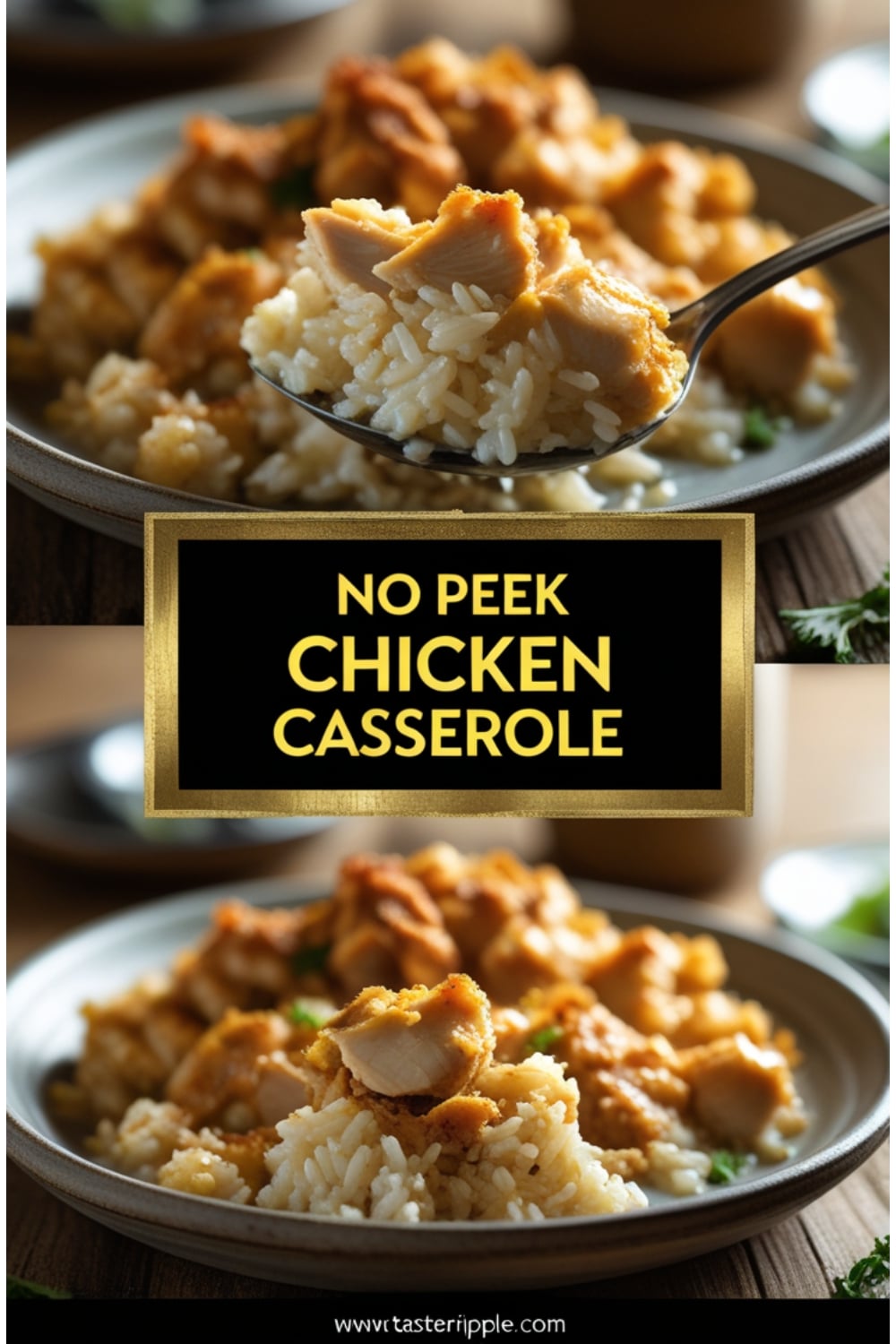 No Peek Chicken Casserole: A Comfort Classic Reimagined