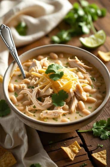 Cozy White Chicken Chili Recipe