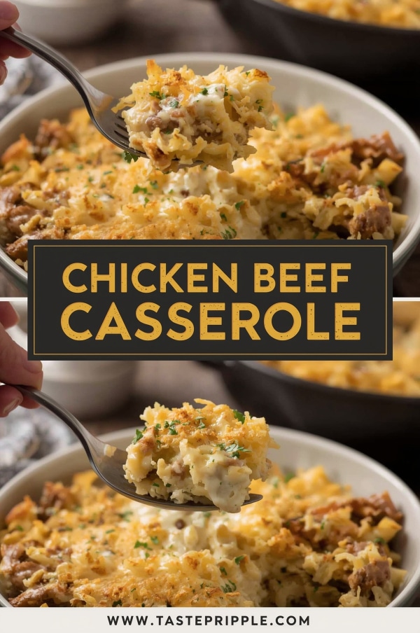 Chicken Beef Ranch Casserole – The Comfort Dish You Didn’t Know You Needed