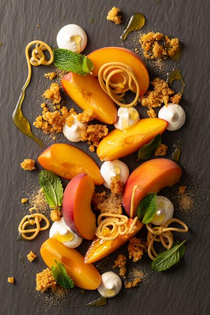 Millionaire Peach Salad