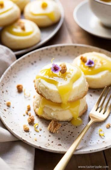 Lemon Coconut Cheesecake Cookies