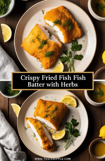 Crispy Fried Fish Batter with Herbs