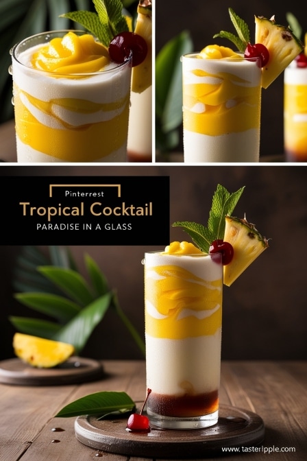 Tropical Island Cocktail