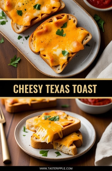 Cheesy Texas Toast: A Golden Crunch Meets Gooey Melt