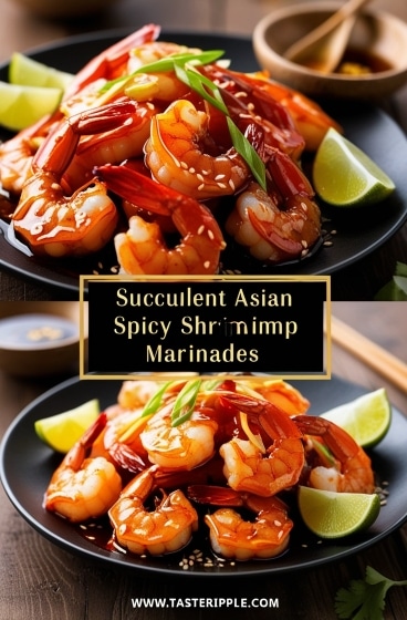Succulent Asian Spicy Shrimp Marinades