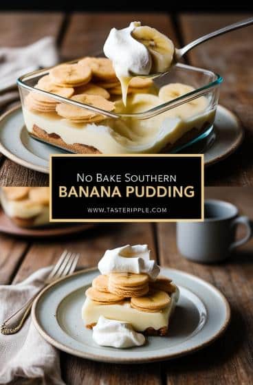 No Bake Southern Banana Pudding