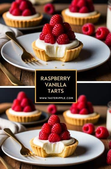 Raspberry Vanilla Tarts