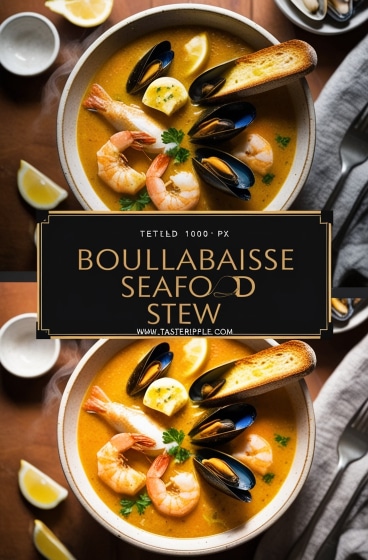 Bouillabaisse Seafood Stew: A French Coastal Treasure Brought to the Pot
