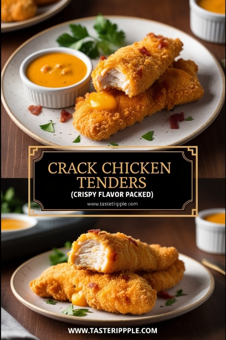 Crack Chicken Tenders (Crispy Flavor Packed)
