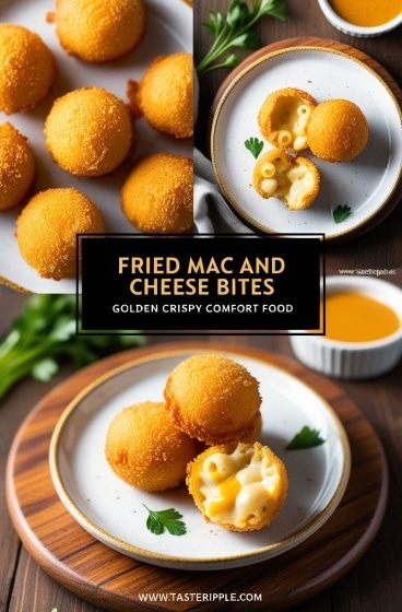 Fried Mac and Cheese Bites: Golden Crispy Comfort Food