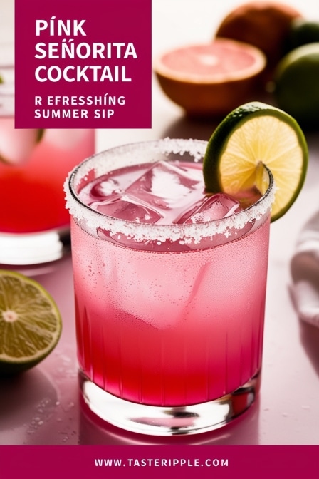 Pink Señorita Cocktail
