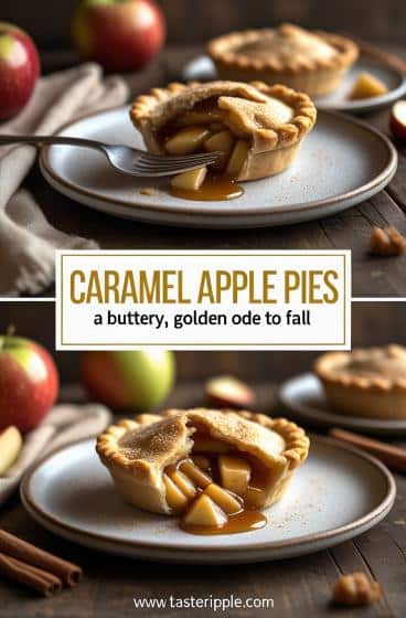 Caramel Apple Pies: A Buttery, Golden Ode to Fall
