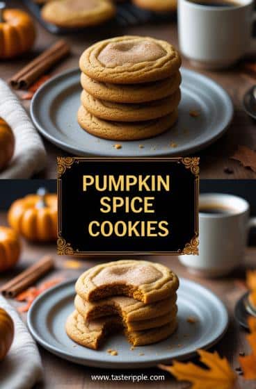 Pumpkin Spice Cookies