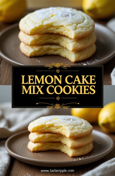 Lemon Cake Mix Cookies Recipe That’ll Brighten Any Table