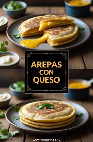 Arepas con Queso