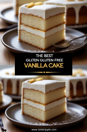 The Best Gluten Free Vanilla Cake