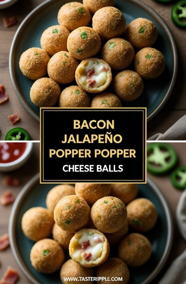 Bacon Jalapeño Popper Cheese Balls