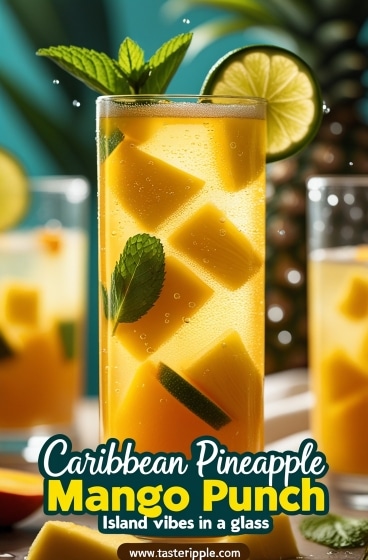 Caribbean Pineapple Mango Punch – Tropical Favorite