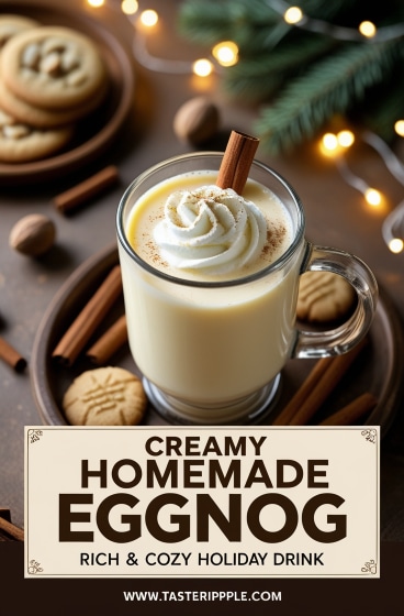 Creamy Homemade Eggnog