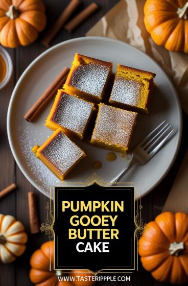 Pumpkin Gooey Butter Cake: The Fall Dessert That Refuses to Be Ordinary