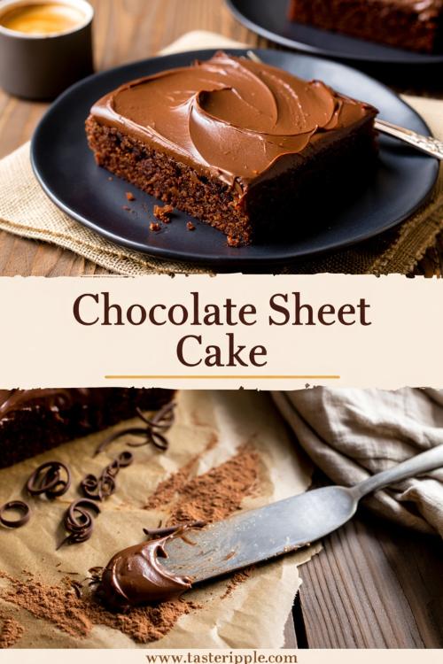 Chocolate Sheet Cake