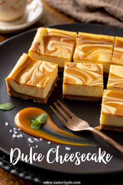 Dulce de Leche Cheesecake Bars