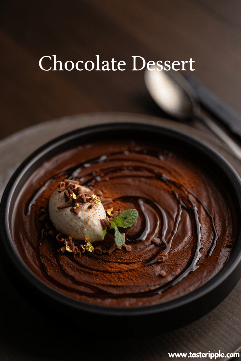 Decadent Creamy Chocolate Dessert