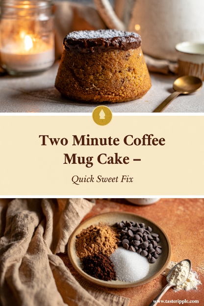 Two Minute Coffee Mug Cake – Quick Sweet Fix
