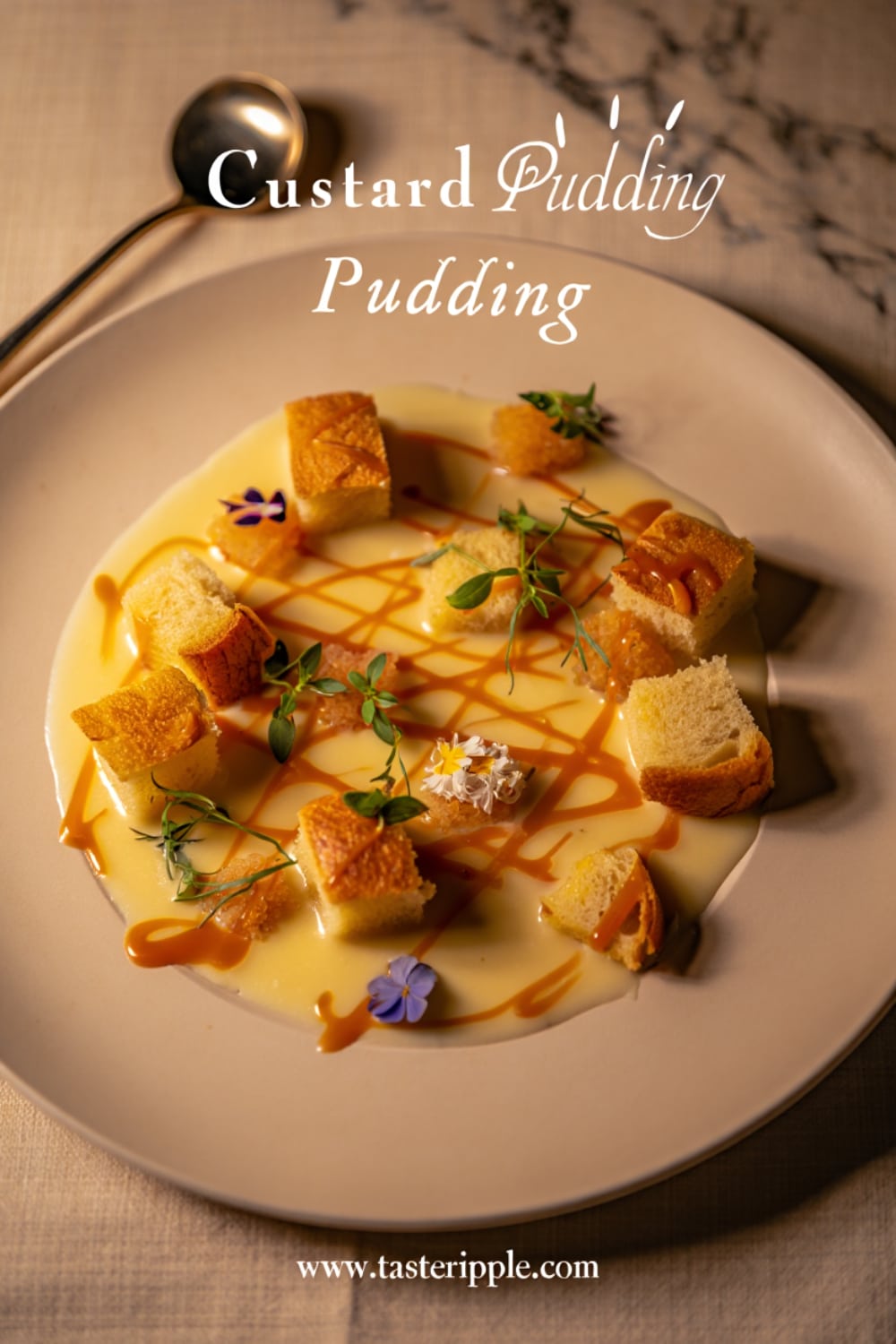 Custard Bread Pudding
